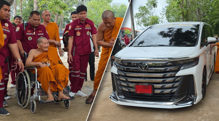 คอหวยแห่ตามส่องเลขเด็ดทะเบียนรถตู้ป้ายแดง “หลวงปู่ศิลา” เชื่อมั่นเป็นเลขนำโชคงวด 16/8/68