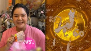 ฮาย อาภาพร ปังอีกแล้ว! งวดนี้ถูกลอตเตอรี่เพราะขันน้ำมนต์ให้โชค